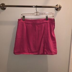 Pink skirt